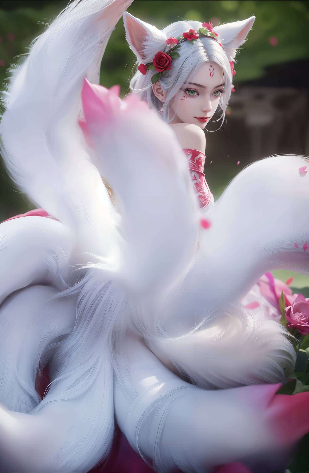 她的倩影如同国漫中的一抹绚烂色彩更是国漫美女的骄傲