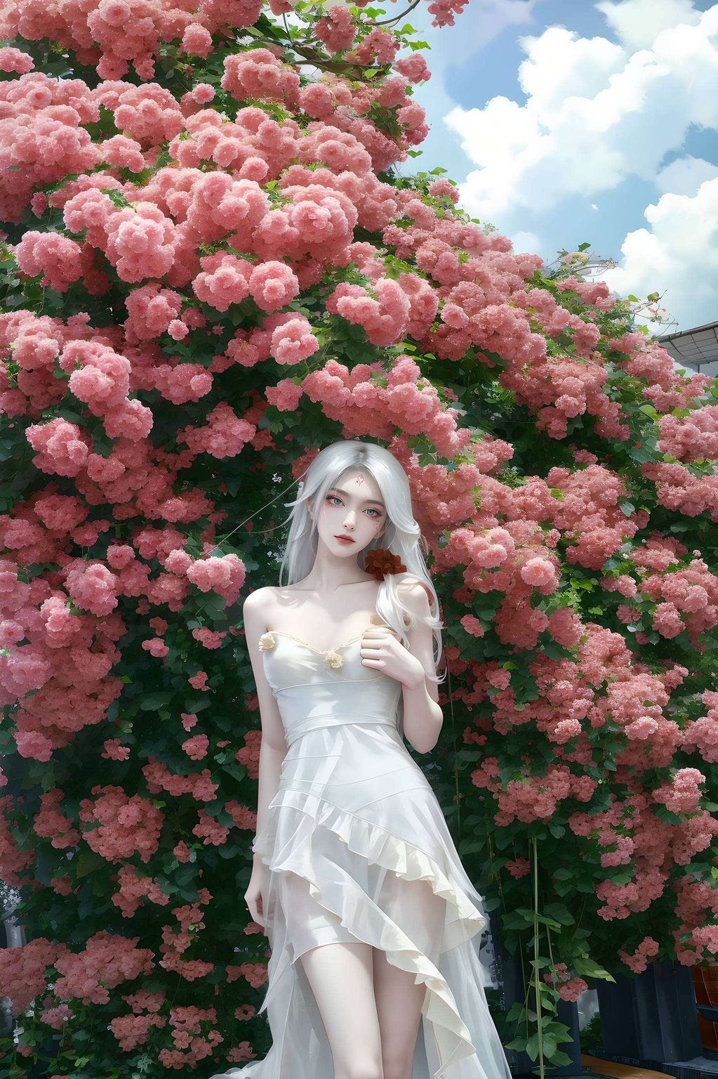 细腻的笔触描绘诛仙世界与小白共舞