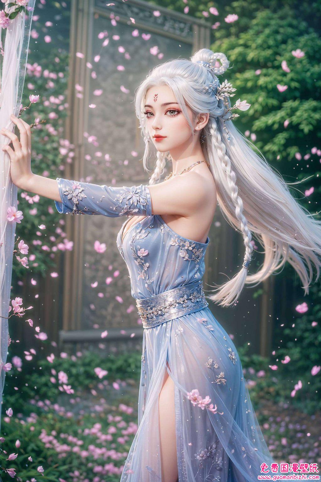 国漫女神的风采一览无余让那些国漫美女们都要嫉妒三分!小白