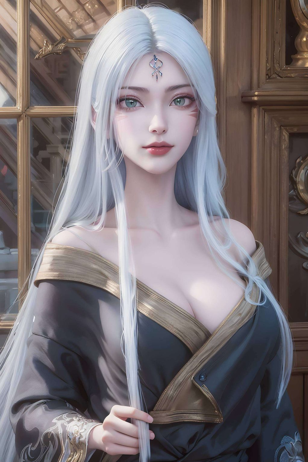 无双壁纸小白翩翩起舞小白之美
