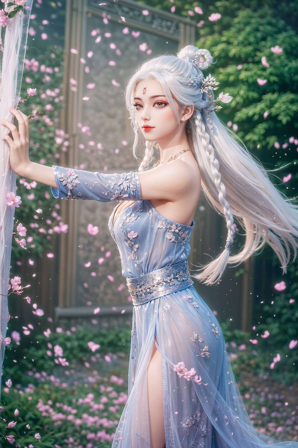 又带着一丝玄幻的气息更是在动漫女神的行列中占有一席之地