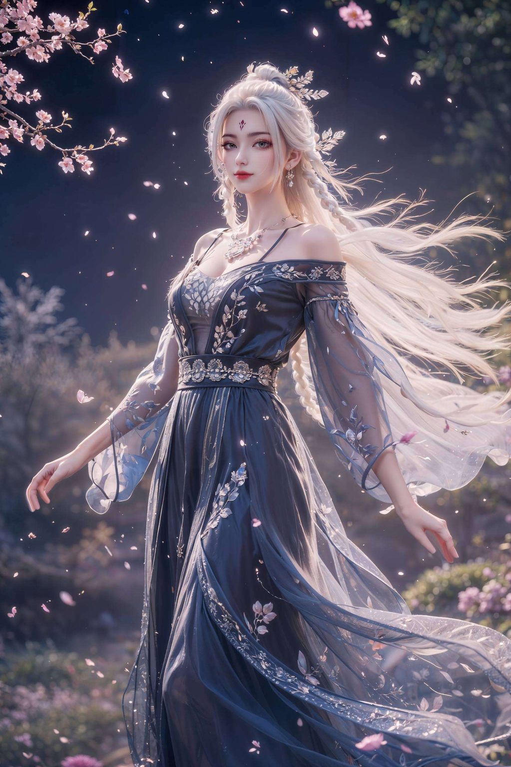 她的每一次眨眼为你的手机屏幕添上一抹国漫女神的婉约风采