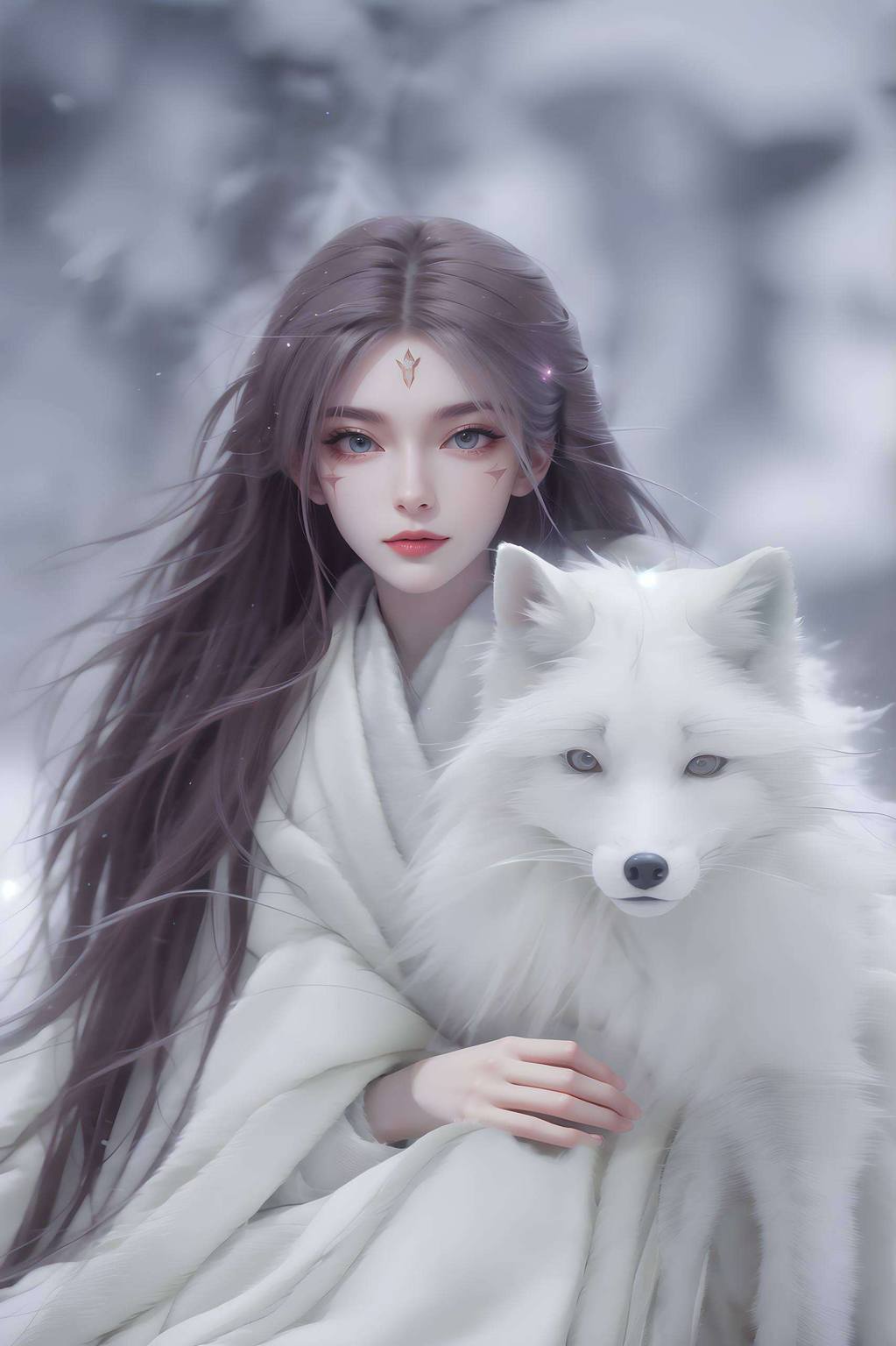 动漫美女的婉约神韵国漫女神的灵动风采