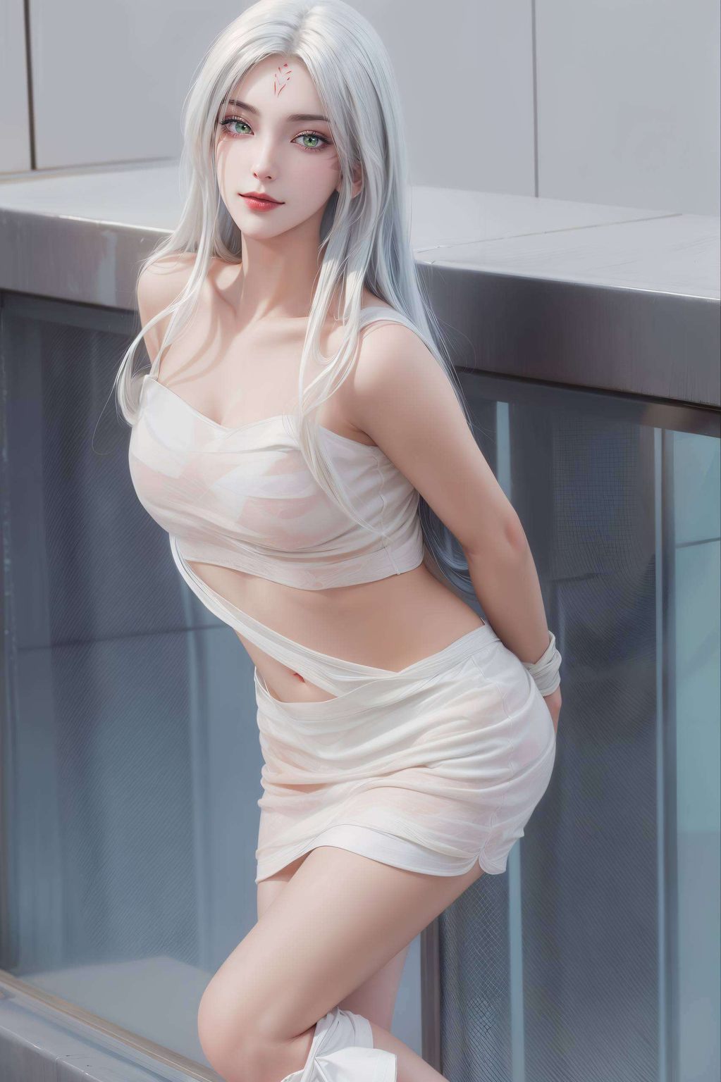 又不失动漫美女的灵动宛如壁纸界的国漫精灵