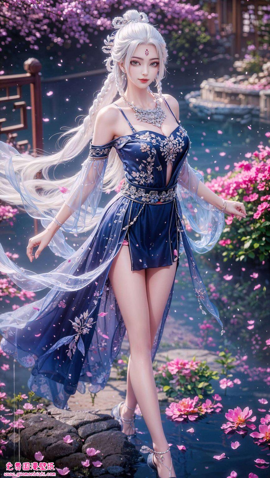 用她的眼神告诉我们有国漫美女的温婉