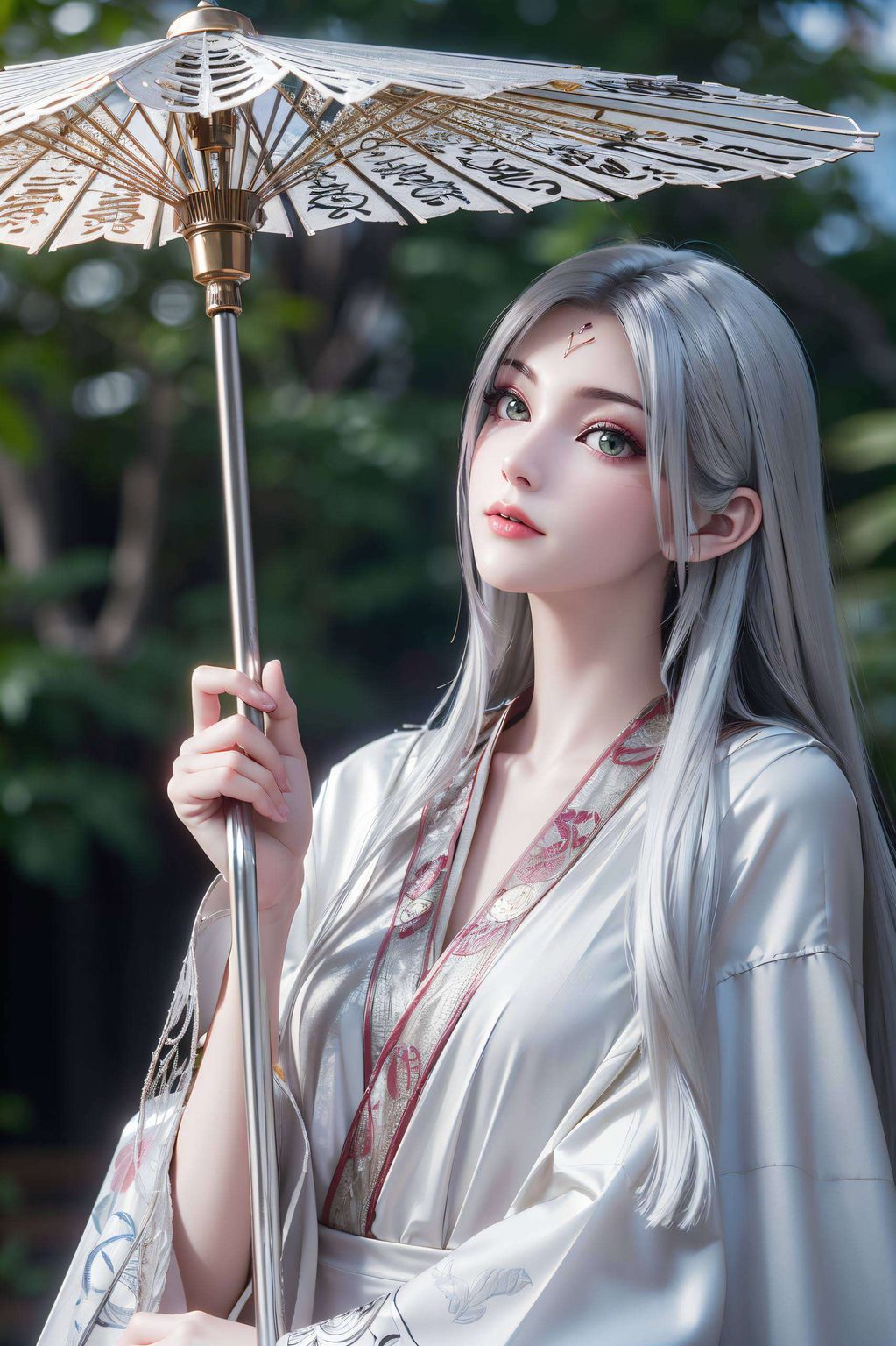 那清新的画风小白壁纸