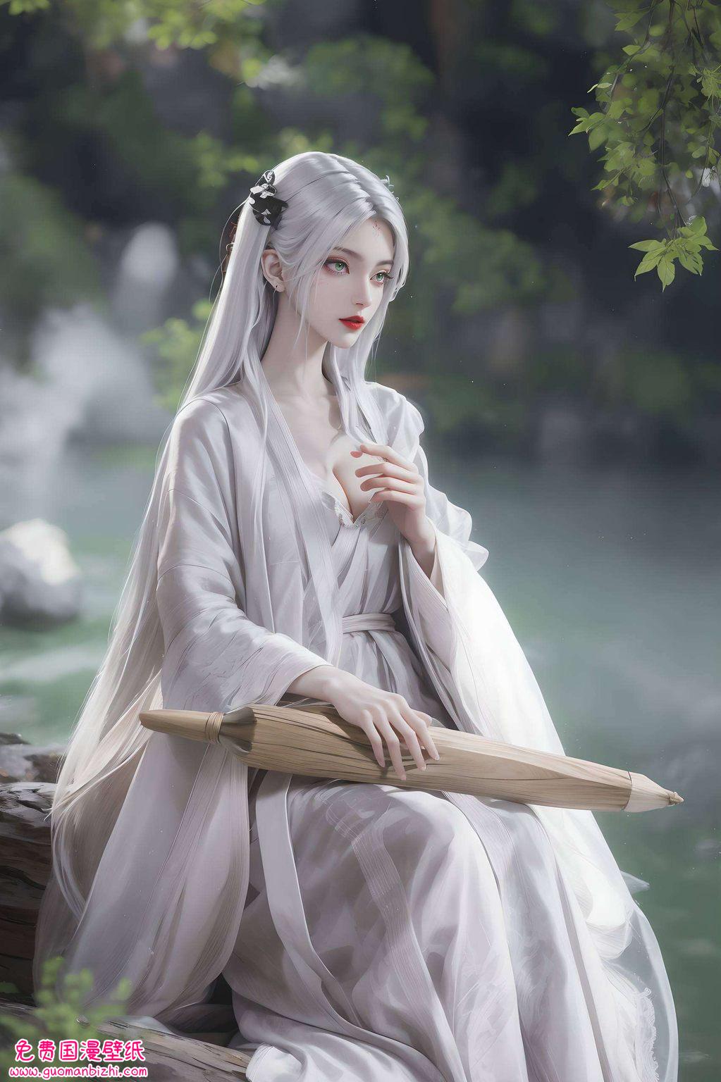 各位小可爱们！🌟今天给大家带来一组超级Q萌的国漫小白平板壁纸横屏啦！🎉这不仅是小白同学的专属壁纸让你的电脑也穿上梦幻的国漫外衣吧！✨