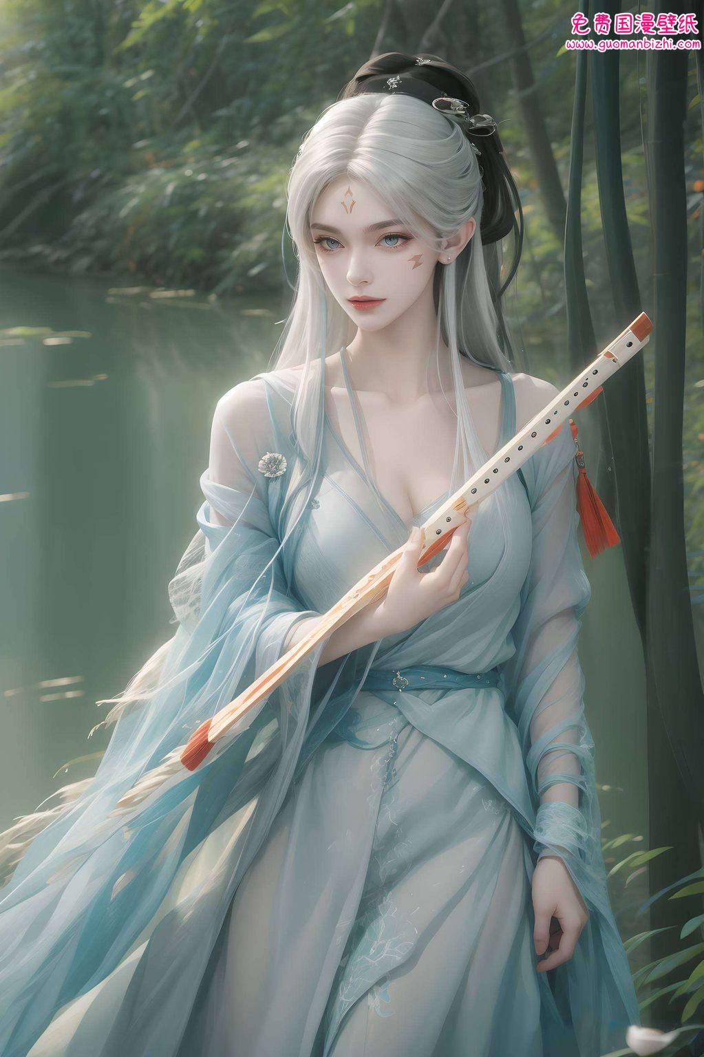 诛仙壁纸里的那些小可爱们今天给泥萌带来一份超级福利哦！小白4k超清壁纸竖屏