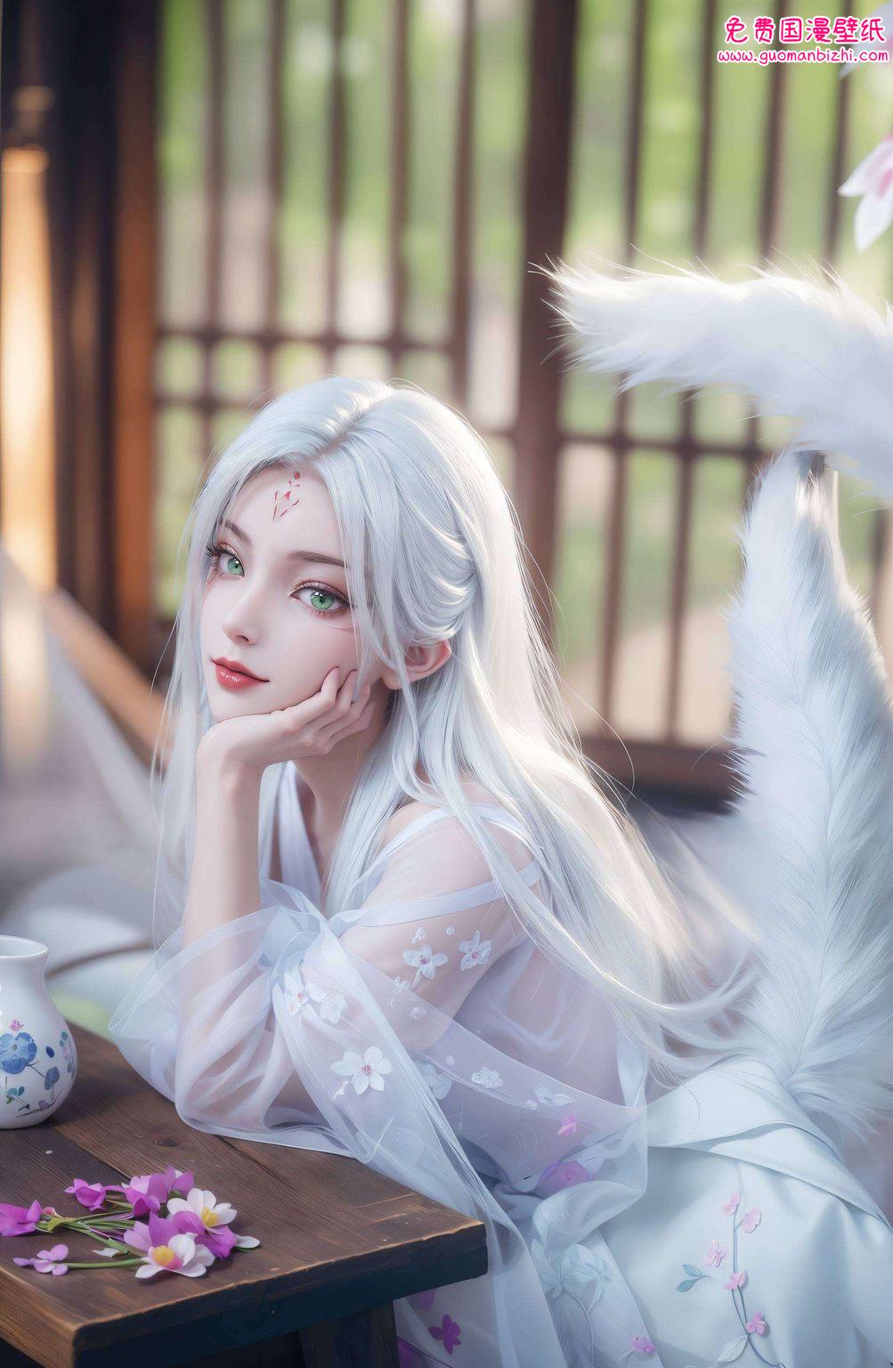 让人沉醉于动漫女神的魅力之中眸光流转间