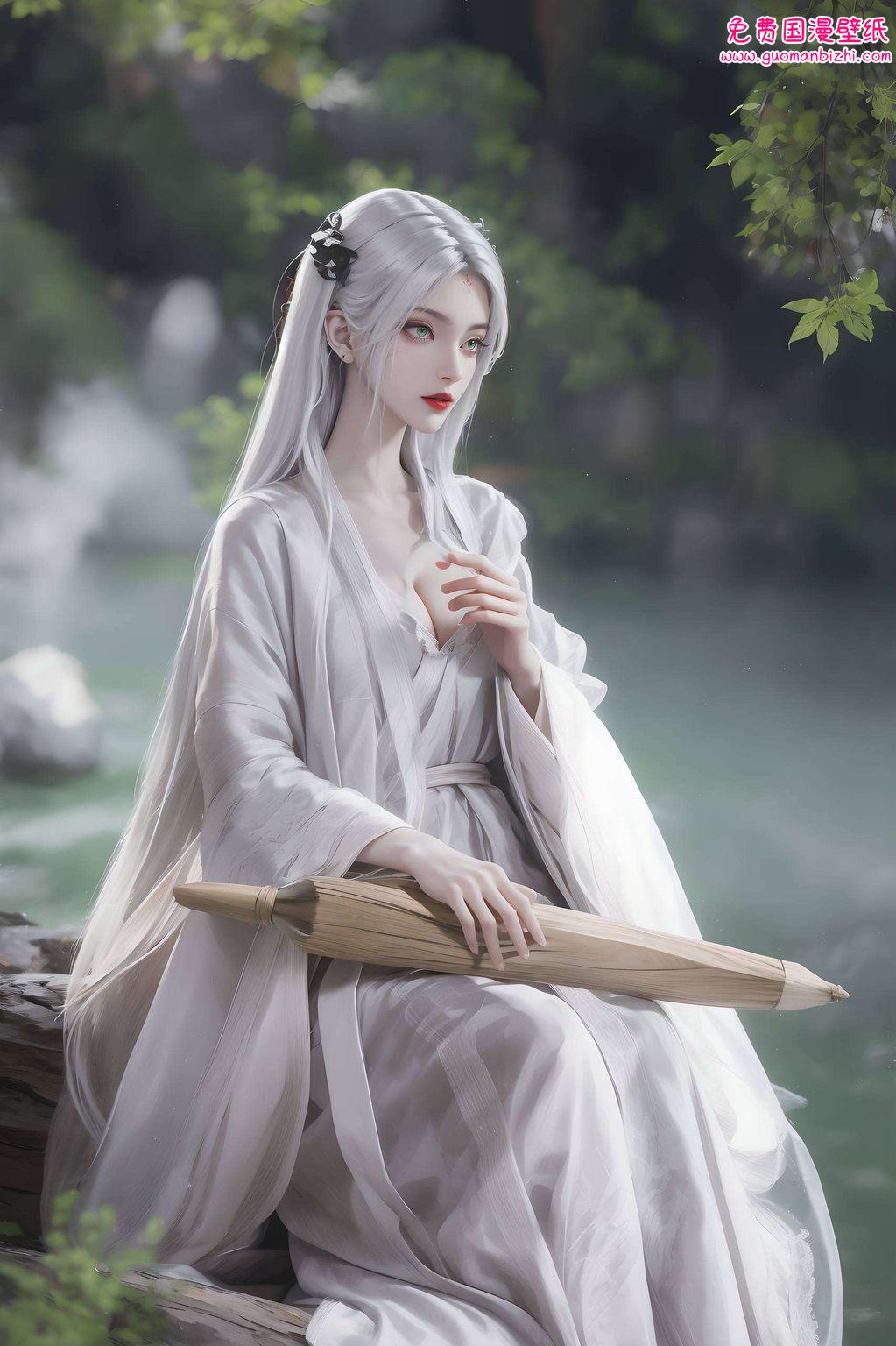 以其清丽脱俗的形象这款炫彩壁纸