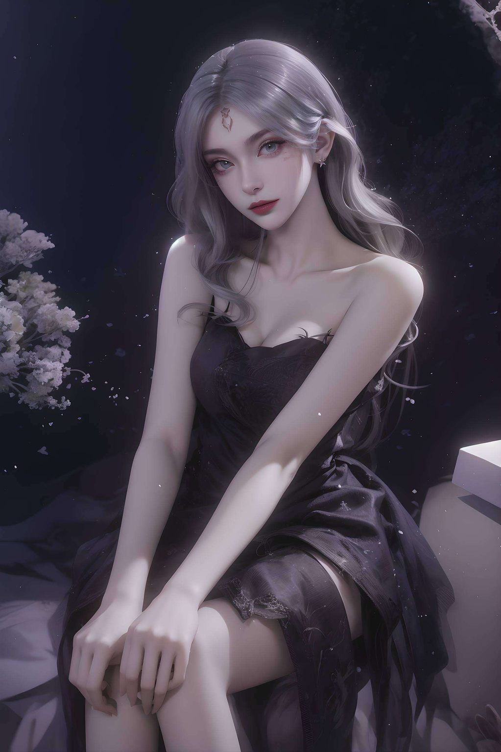 与小白一同领略国漫之美她的身影犹如诛仙世界中的一缕清风