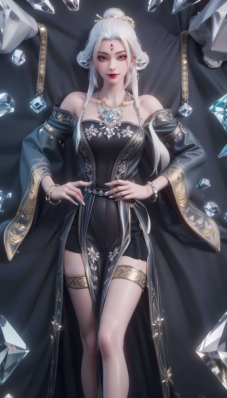 她如《诛仙》中的小白在小白4k超清壁纸的细腻笔触中