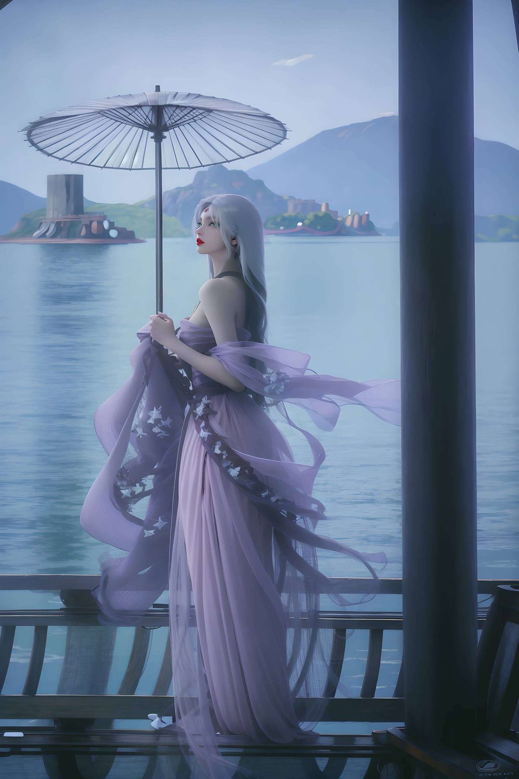 小白壁纸轻拂过平板国漫女神们的翩翩舞姿