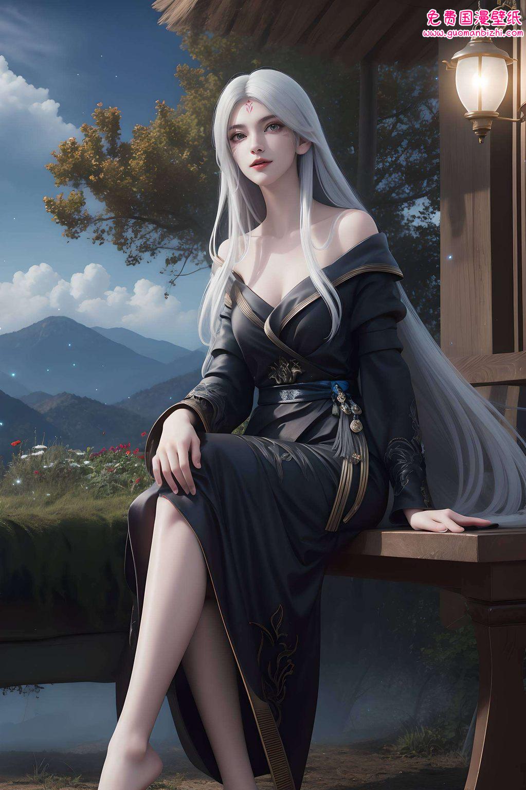快把这款国漫美女壁纸带回家嘿