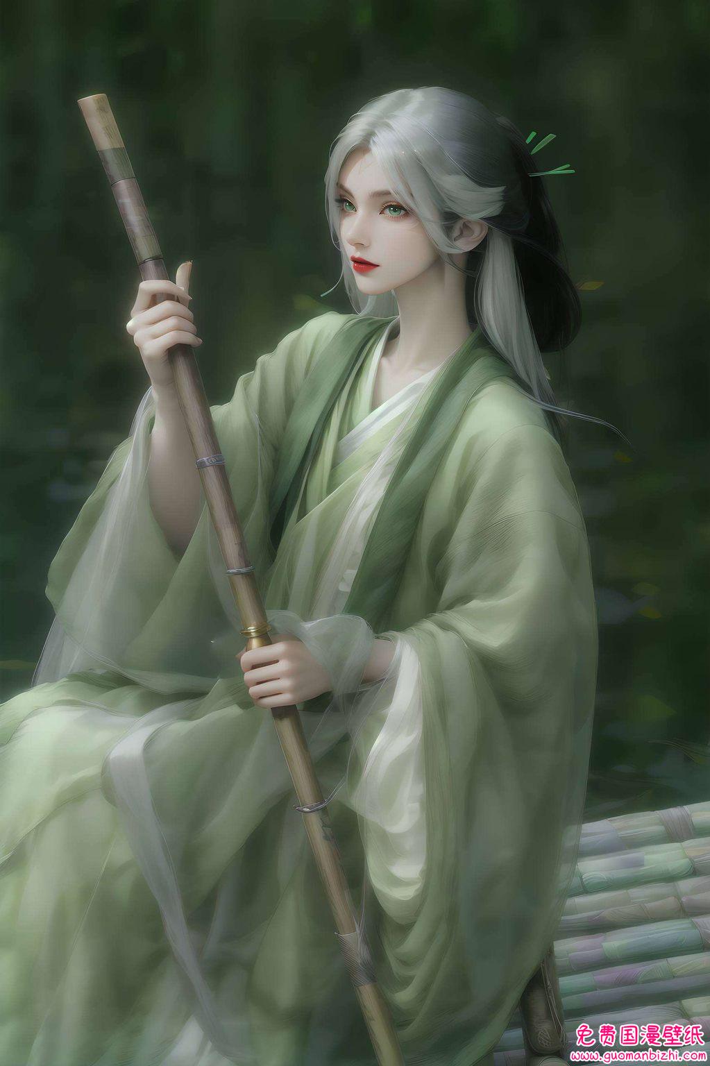 她是国漫中的绝世美女感叹人生如梦