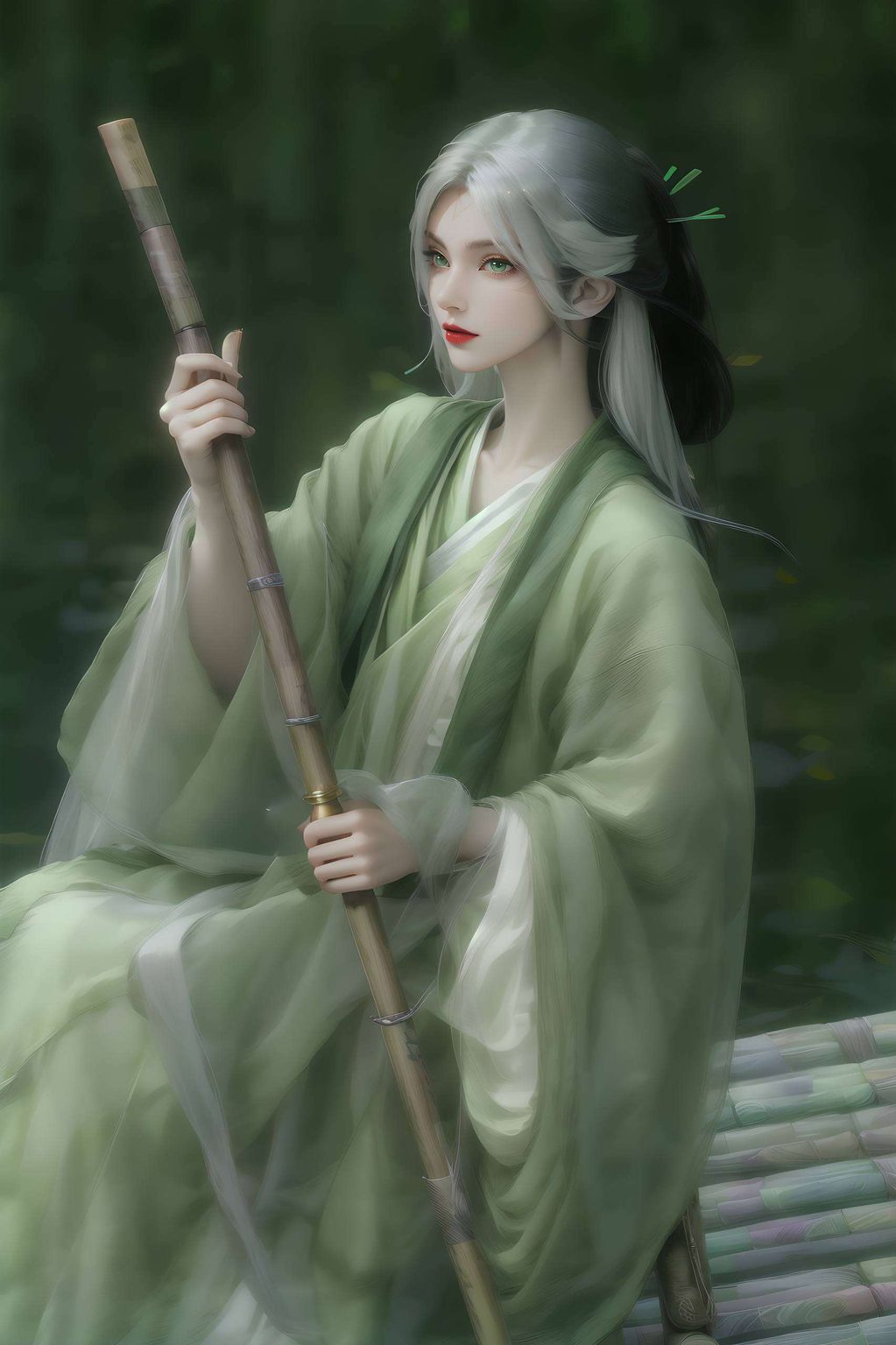 如同古风画卷中走出的仙子都让人感叹人生的无常与美好