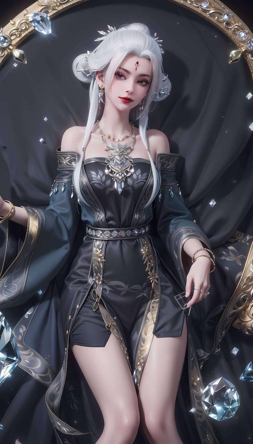 小白轻盈地跃入眼帘她那如雪般纯净的羽毛