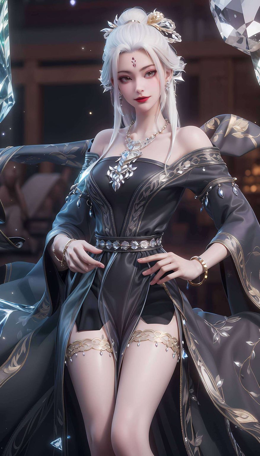 动漫美女的婉约动漫女神的灵动