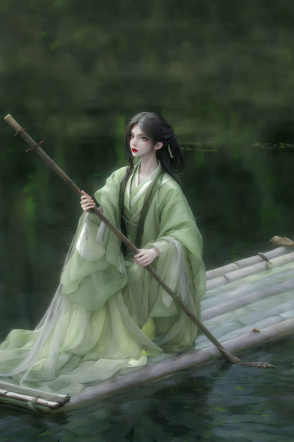 快把她带回家今天给大家推荐一款超甜的动漫女神小白高清壁纸！这位国漫小仙女不仅颜值爆表