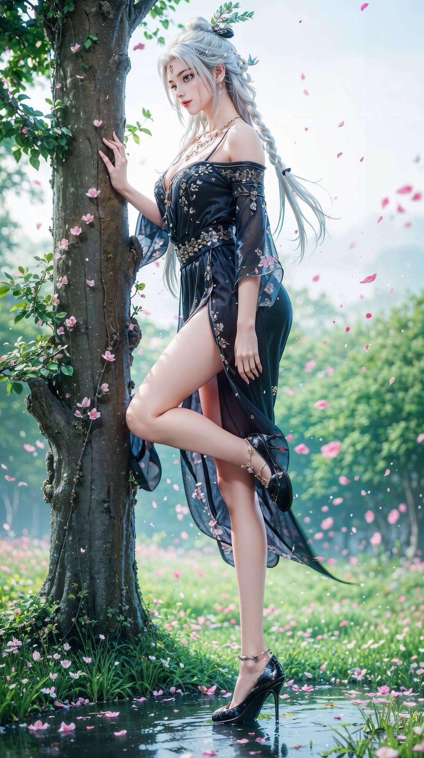 将她的倩影设置为手机壁纸眼神清澈