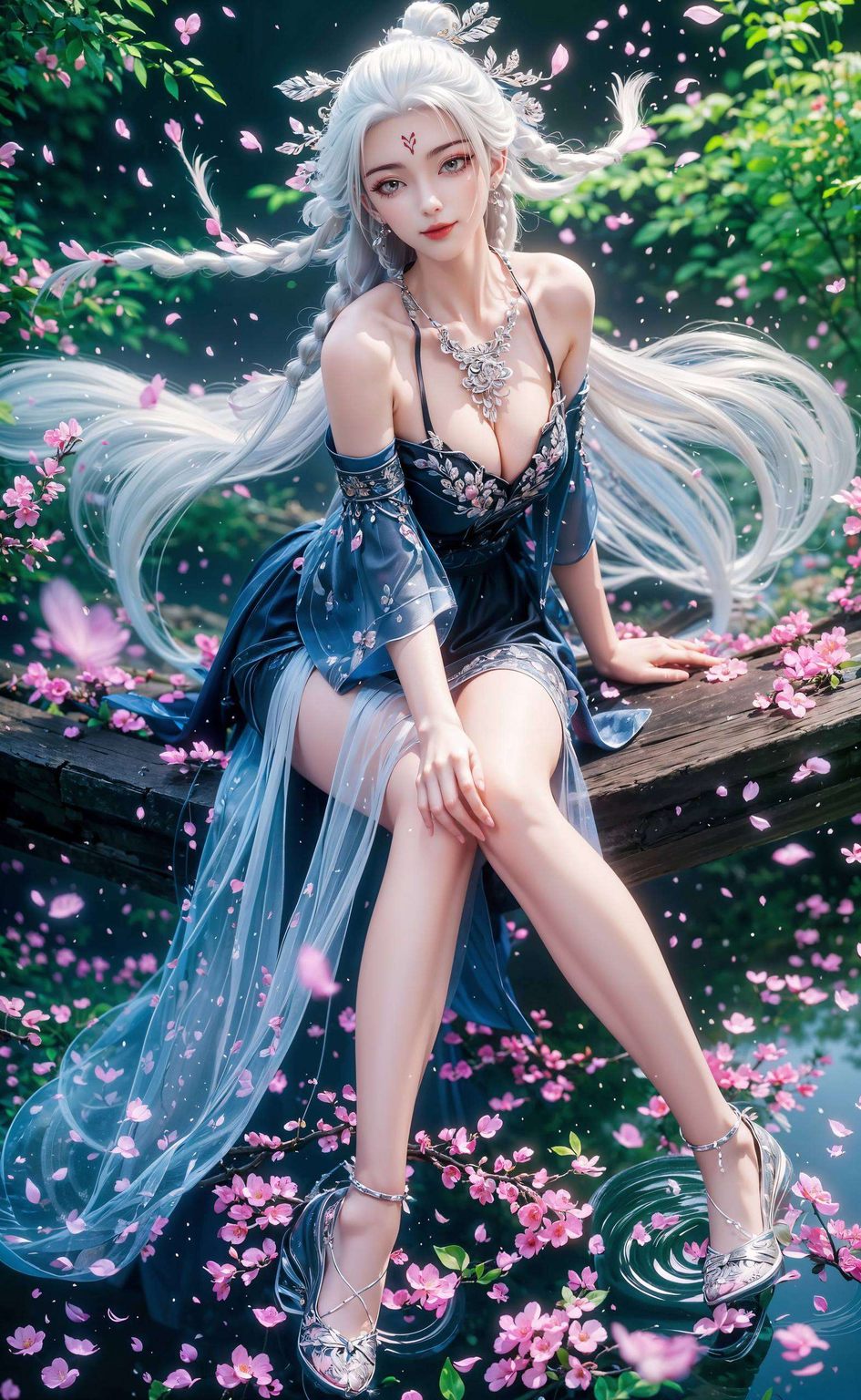 这位国漫界的小清新女神更是让一众粉丝的心都化了