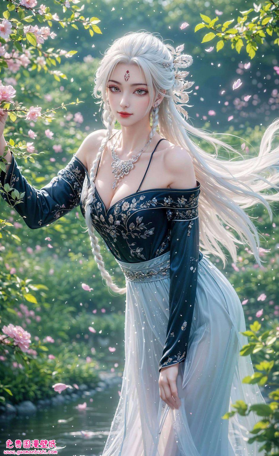 让她成为了诛仙世界里一道独特的风景让人不禁沉浸在这份国漫之美中