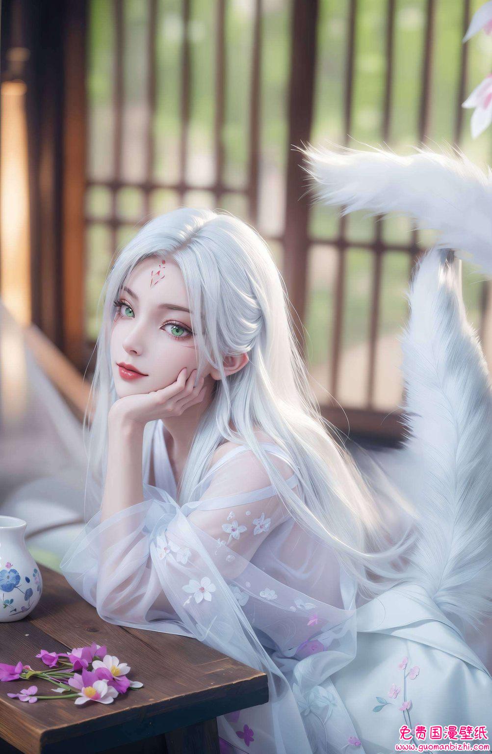 她不仅是动漫美女的化身翩翩如仙