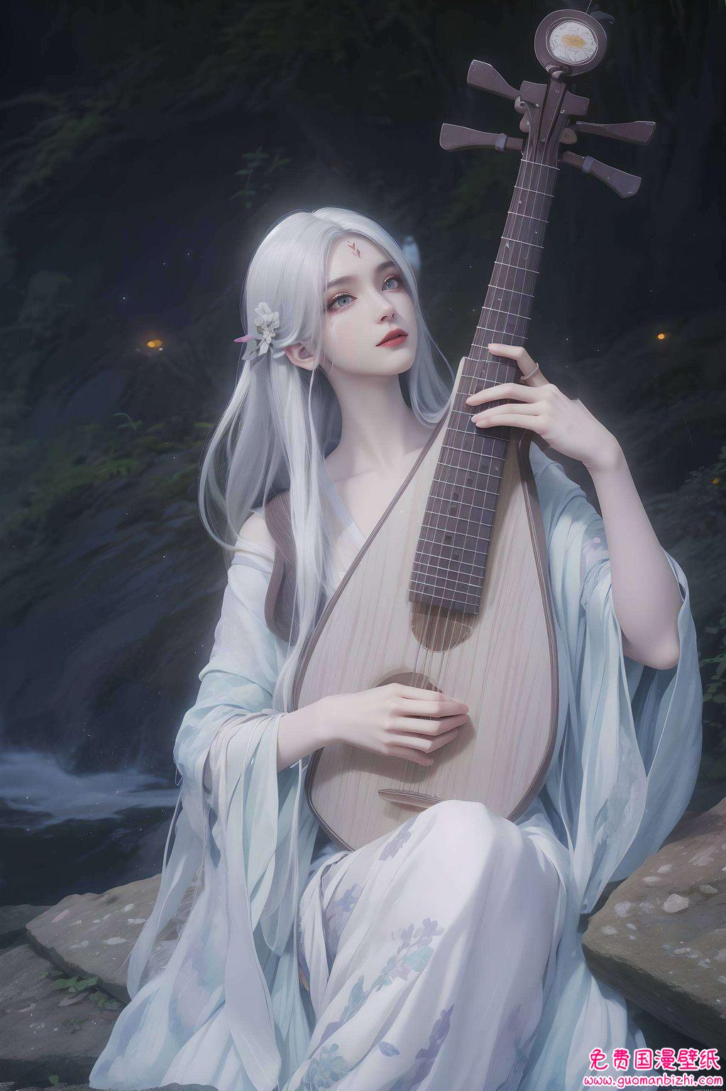 每一次凝视都仿佛感受到那国漫美女的灵动眼神