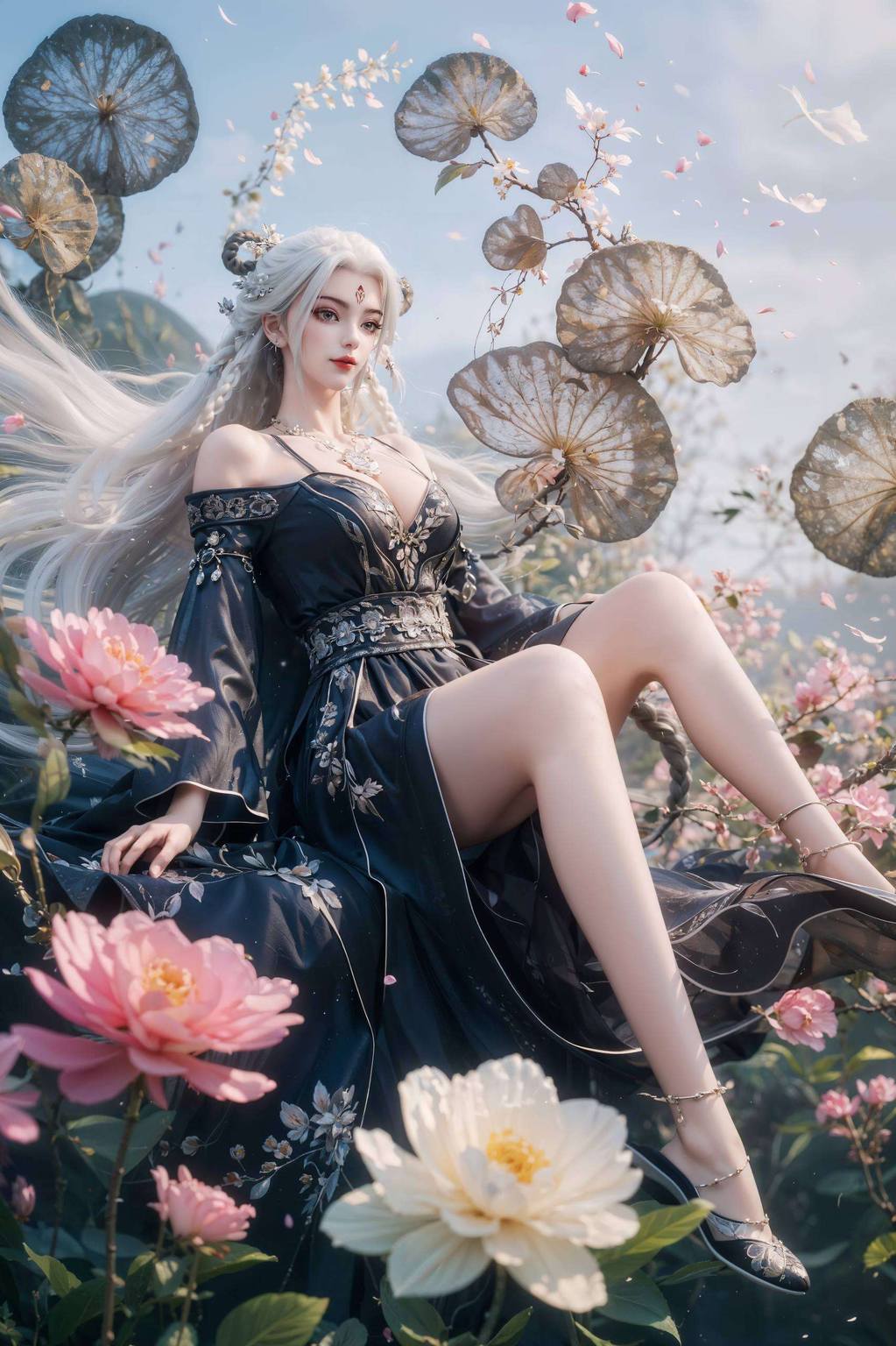 皆在壁纸间流光溢彩今日我来介绍一番AI妙手偶得之作——国漫小白高清壁纸4k