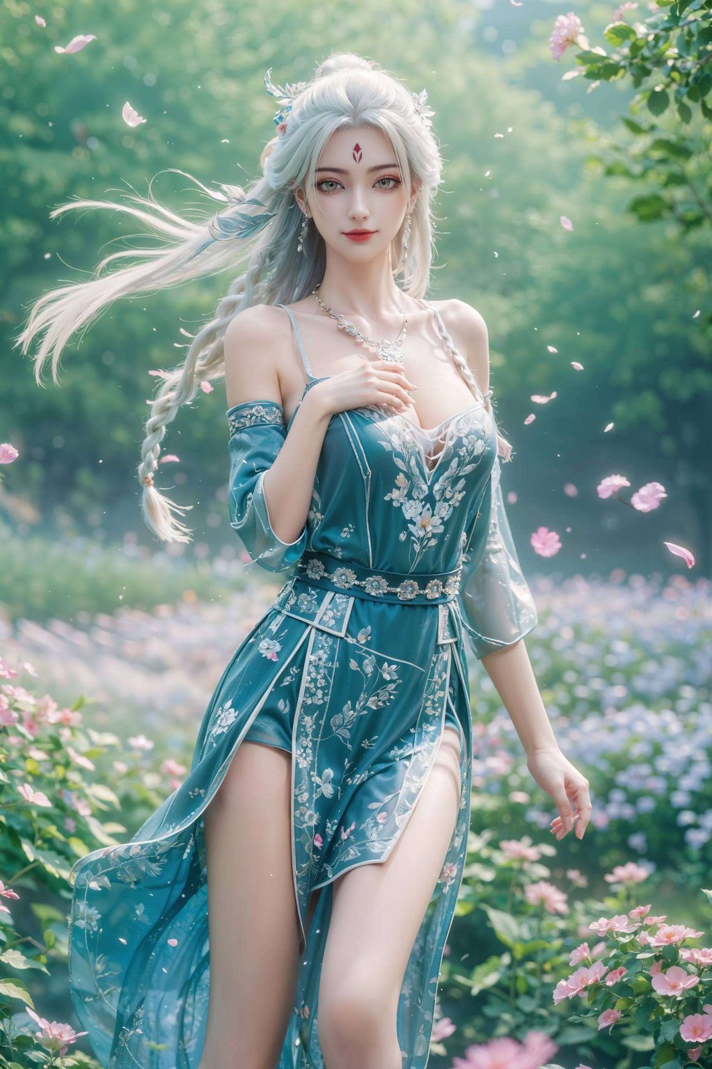 动漫美女既显小白壁纸之纯净