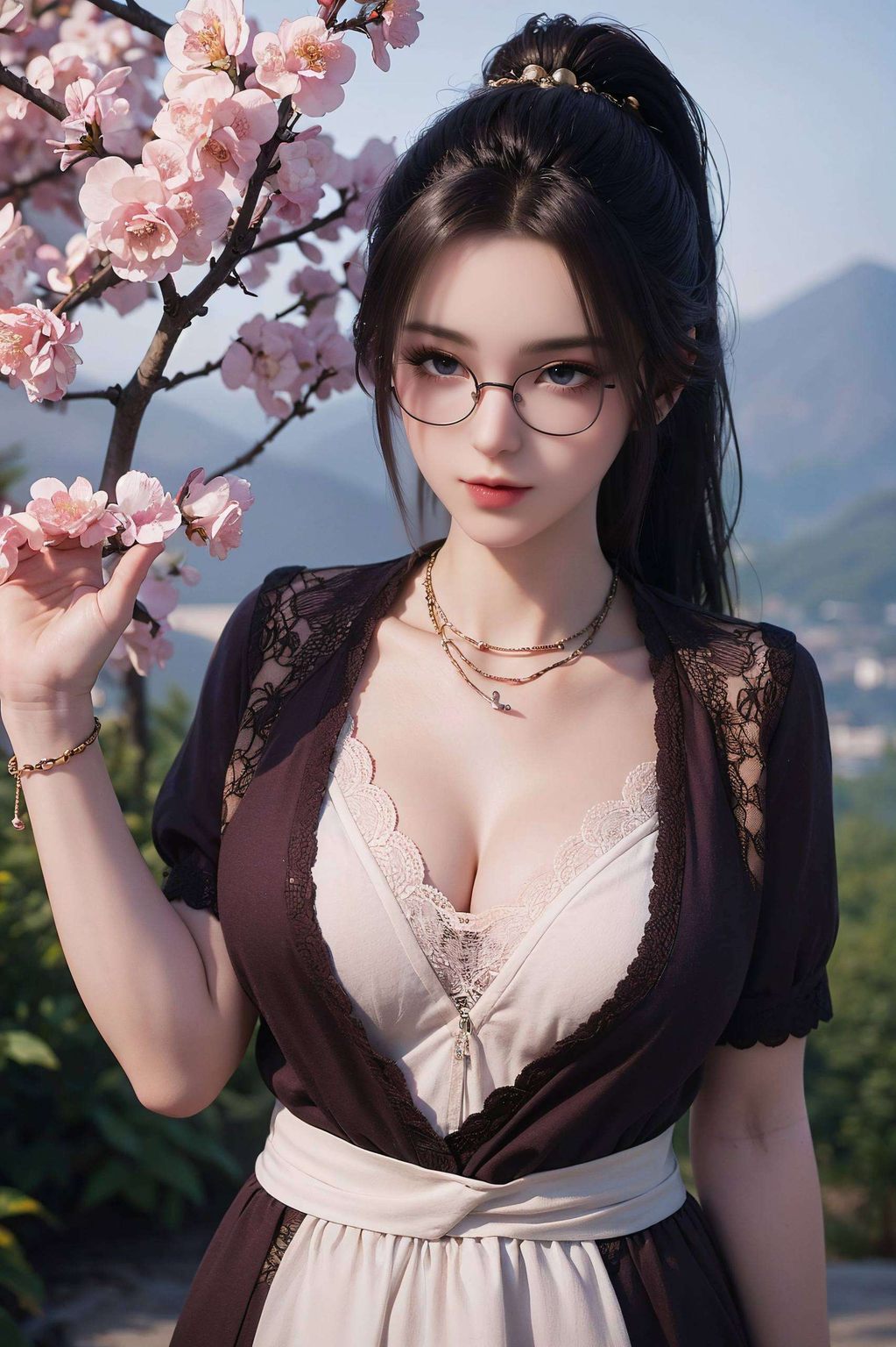 为你的电脑增添了一抹国漫女神的韵味感受那国漫美女的魅力