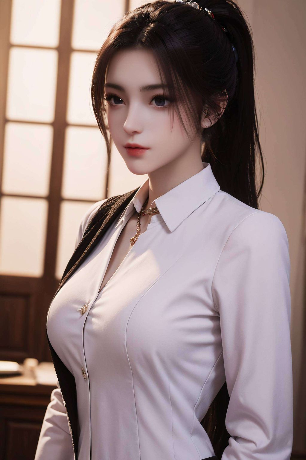 双屏设置更是巧夺天工诛仙世界的美景在她的身后流转