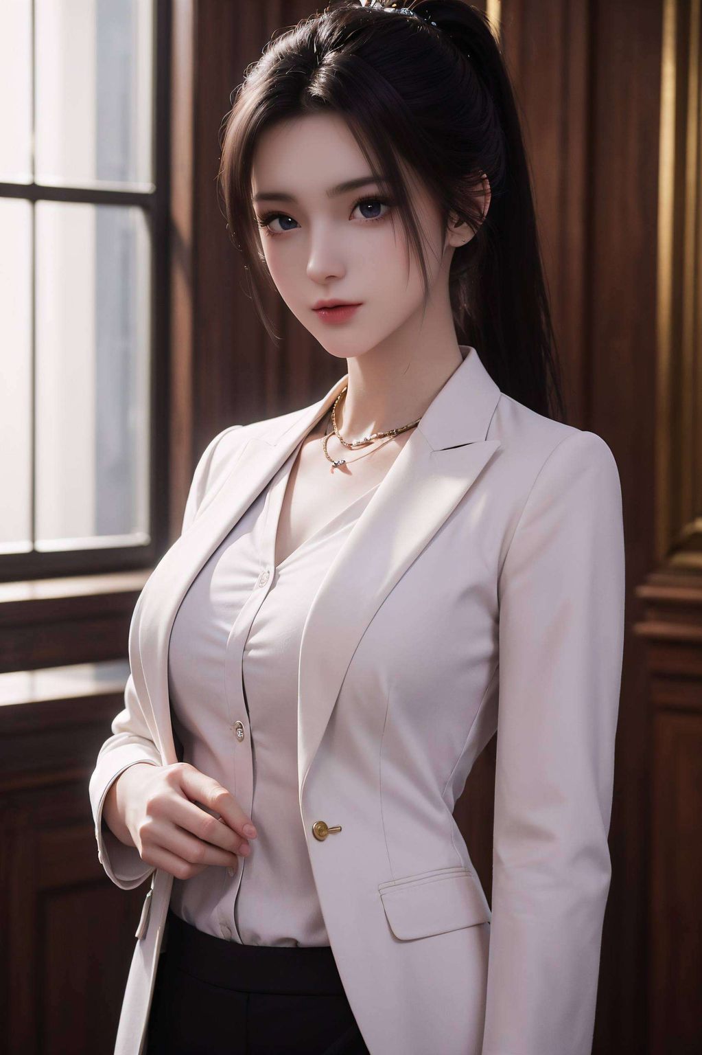 国漫女神的美更是心灵的抚慰