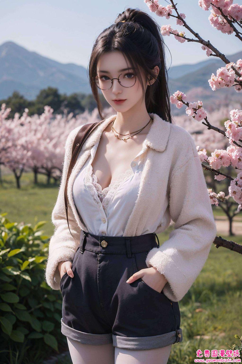 她那不染尘埃的气质仿佛带着一丝玄幻的仙气