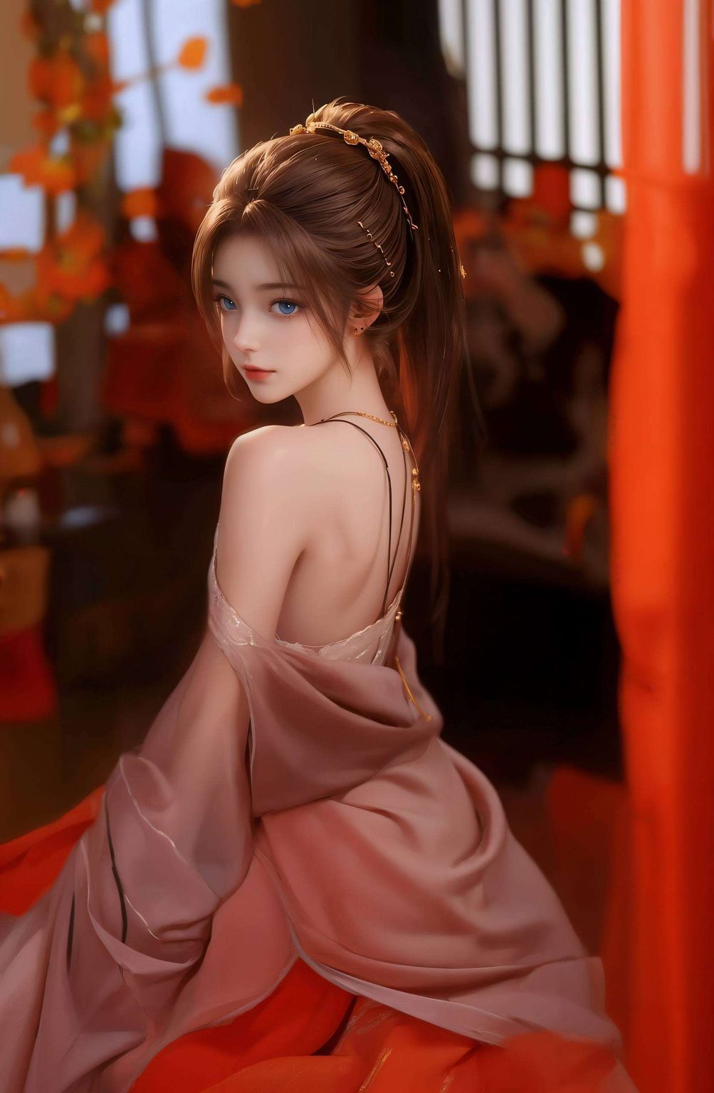 嘿快看这里！超清4K的周小环壁纸来啦！这位国漫女神不仅美得让人心动
