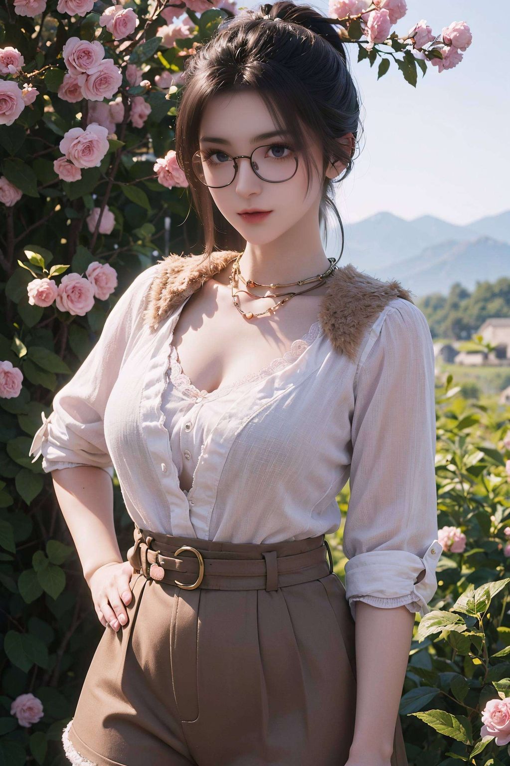 让你的手机瞬间变身梦幻仙境！快来感受这股国漫美女的玄幻魅力吧高清4K