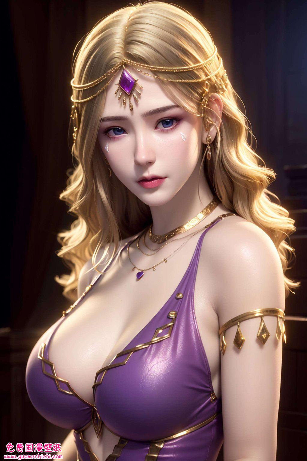 而在国漫美女的行列中她独树一帜
